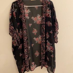 Floral sheer cover up!